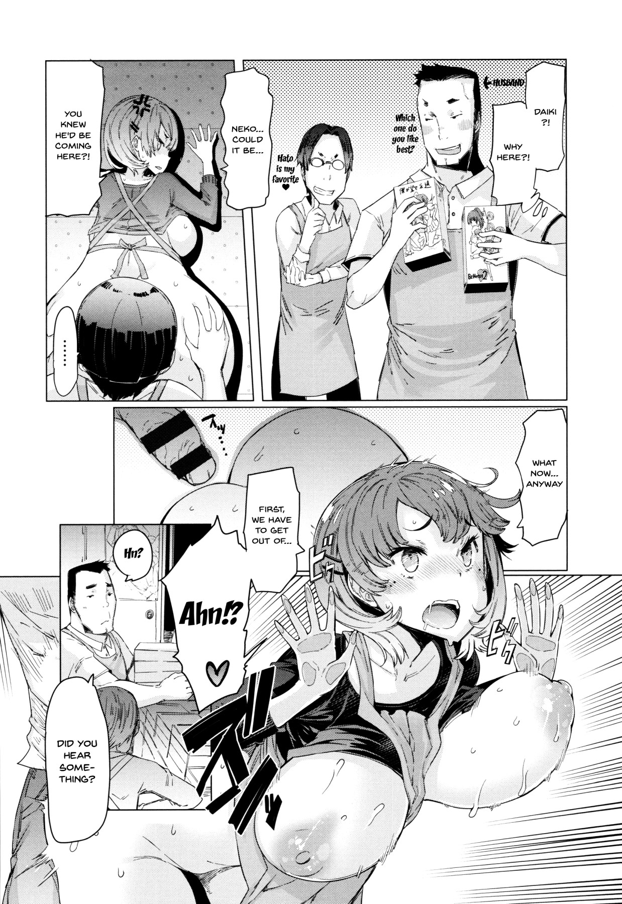 Hentai Manga Comic-These Housewives Are Too Lewd I Can't Help It!-Chapter 8-12